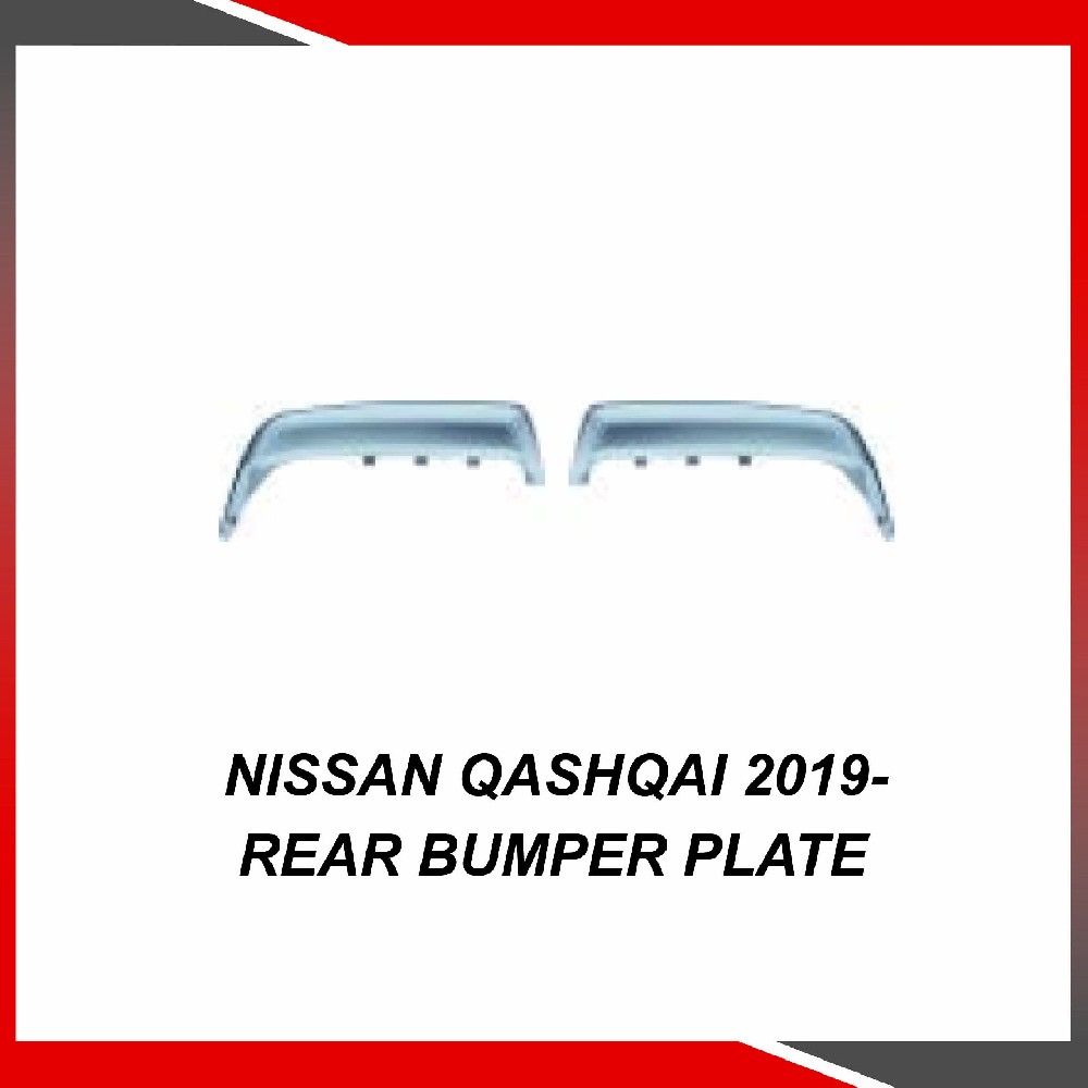 Nissan Qashqai 2019- Rear bumper plate