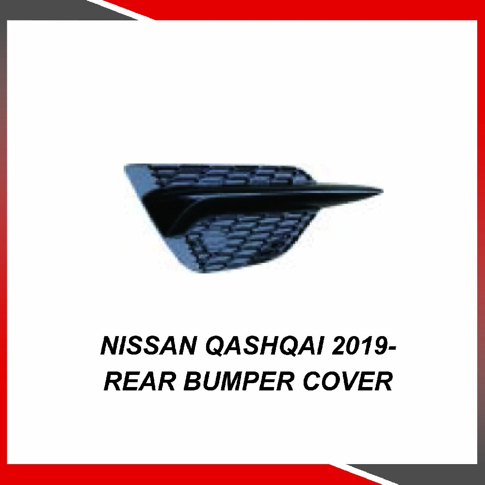 Nissan Qashqai 2019- Rear bumper cover