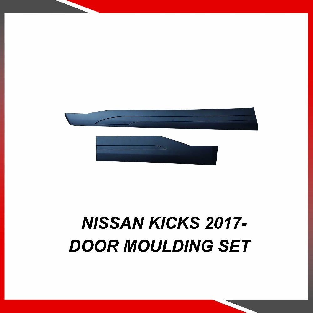 Nissan Kicks 2017- Door moulding set