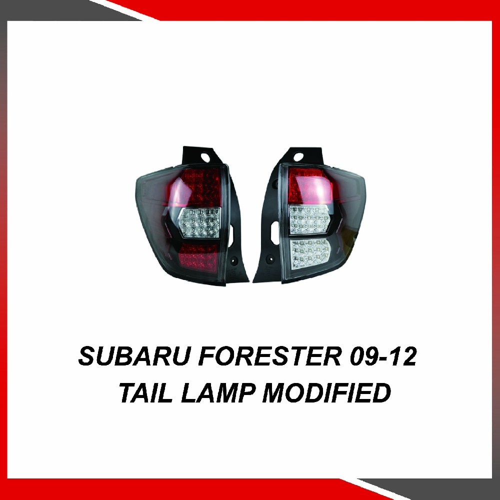 Subaru Forester 09-12 Tail lamp modified