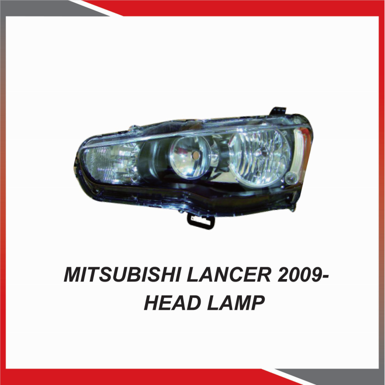 Mitsubishi Lancer 2009- Head lamp