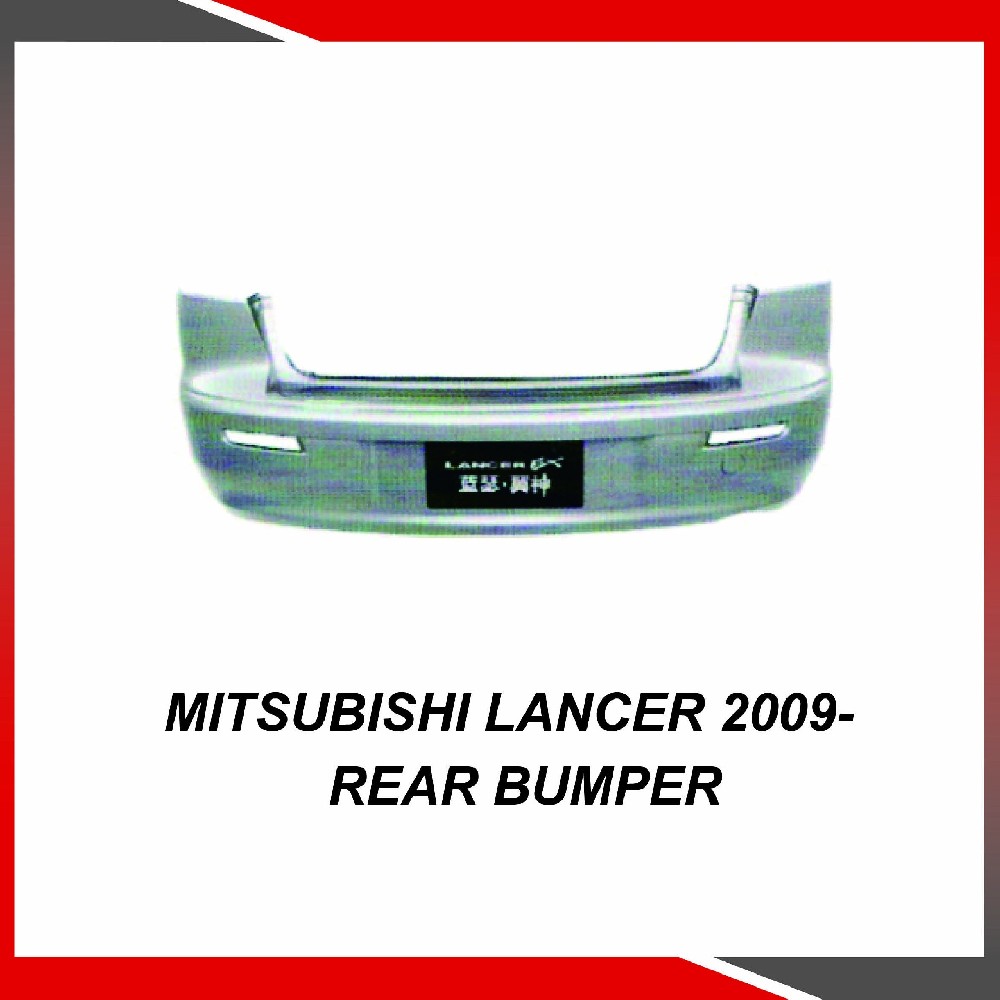 Mitsubishi Lancer 2009- Rear bumper