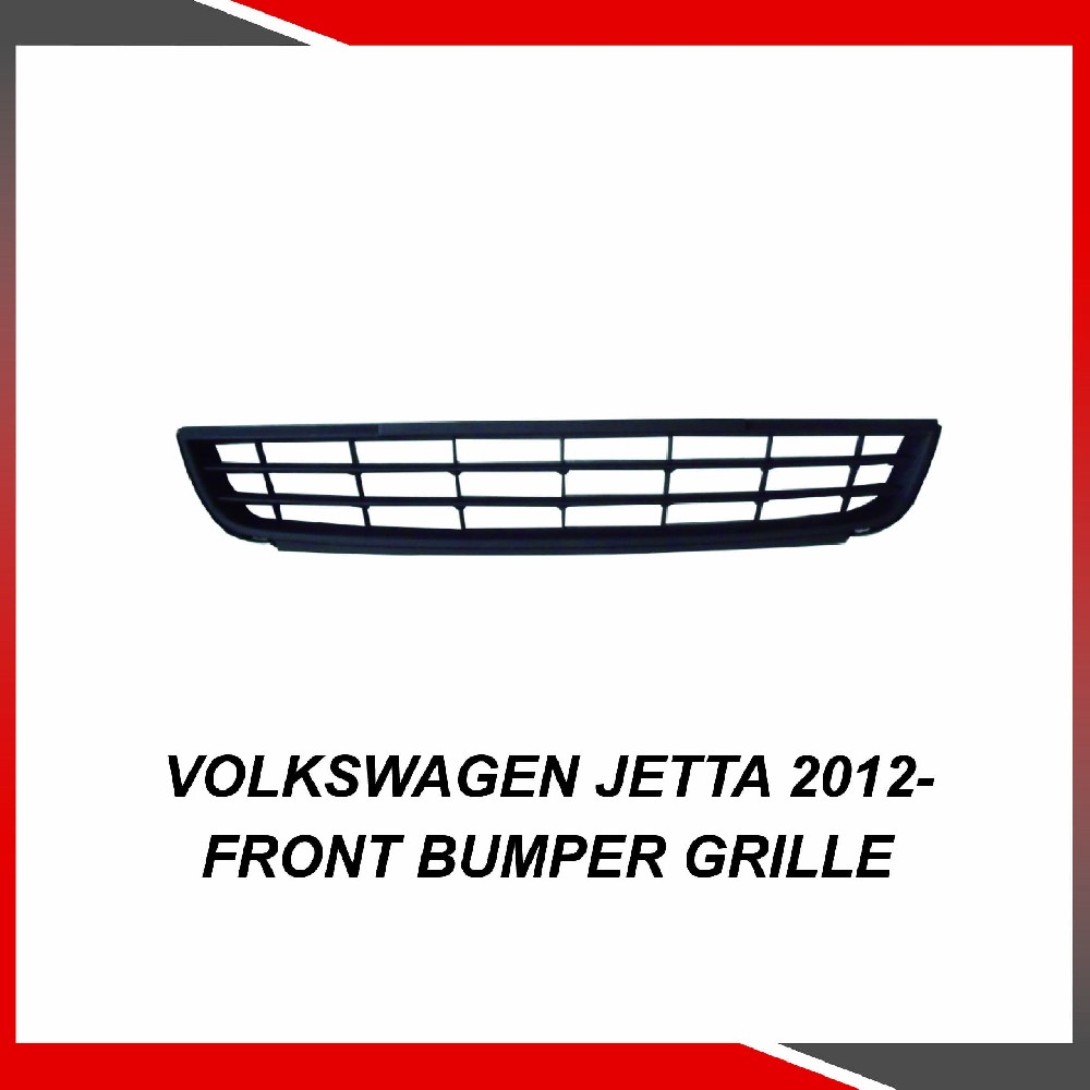Volkswagen Jetta 2012- Front bumper grille w/o chrome