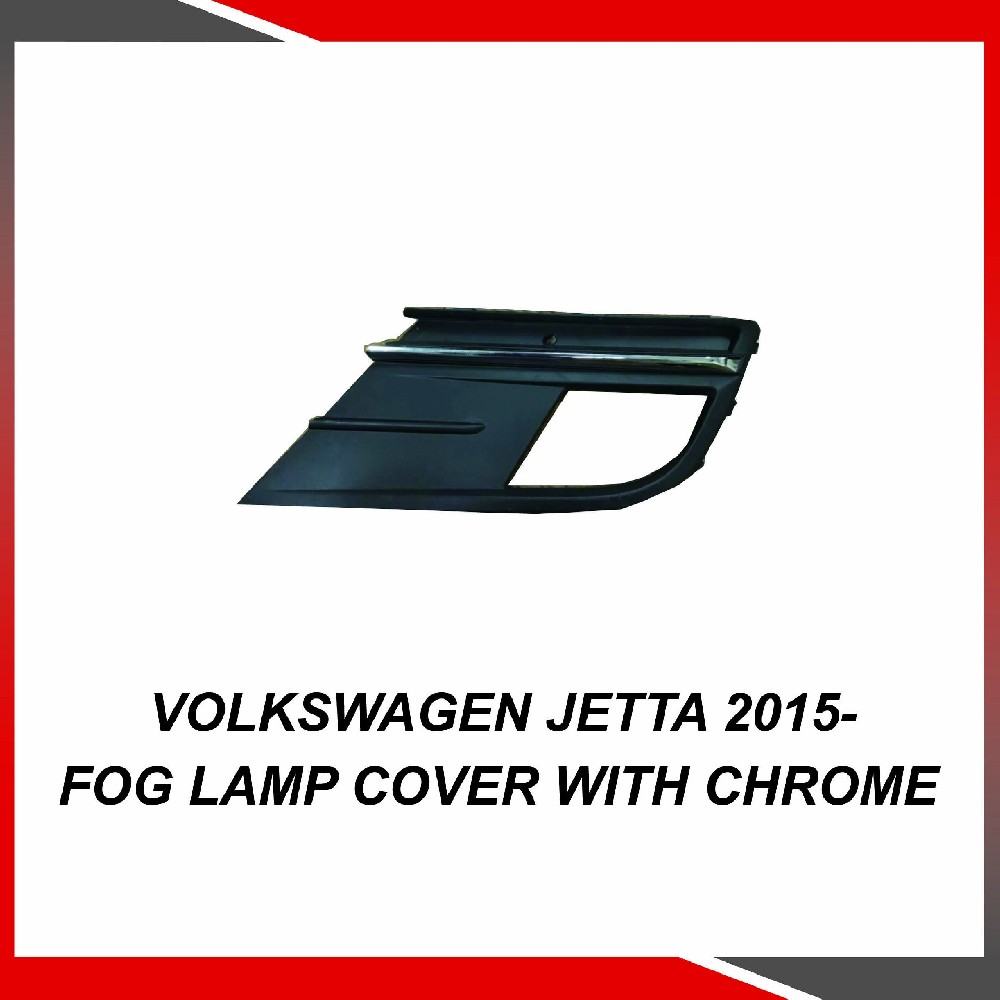 Volkswagen Jetta 2015- Front lamp cover w chrome