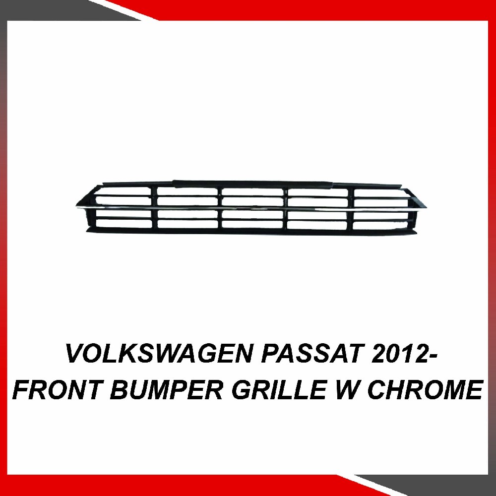 Wolkswagen Passat 2012- Front bumper grille w chrome