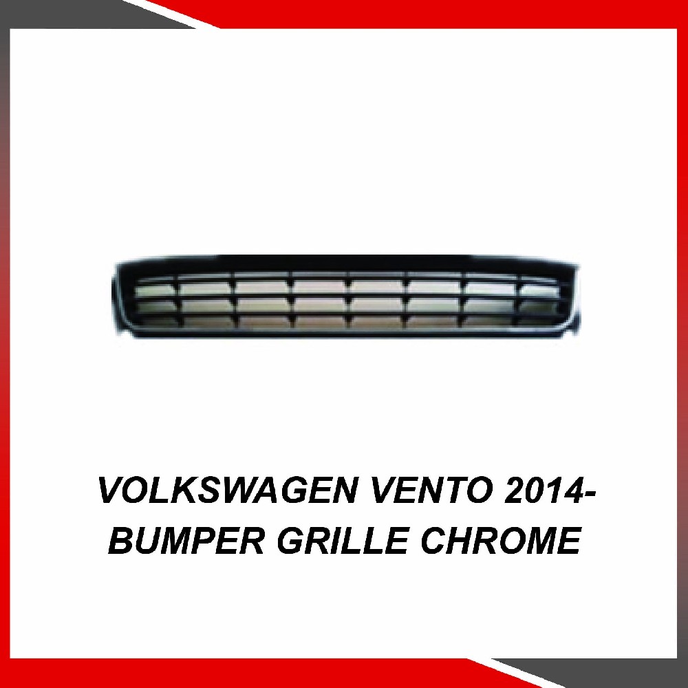Wolkswagen Vento 2014- Bumper grille chrome