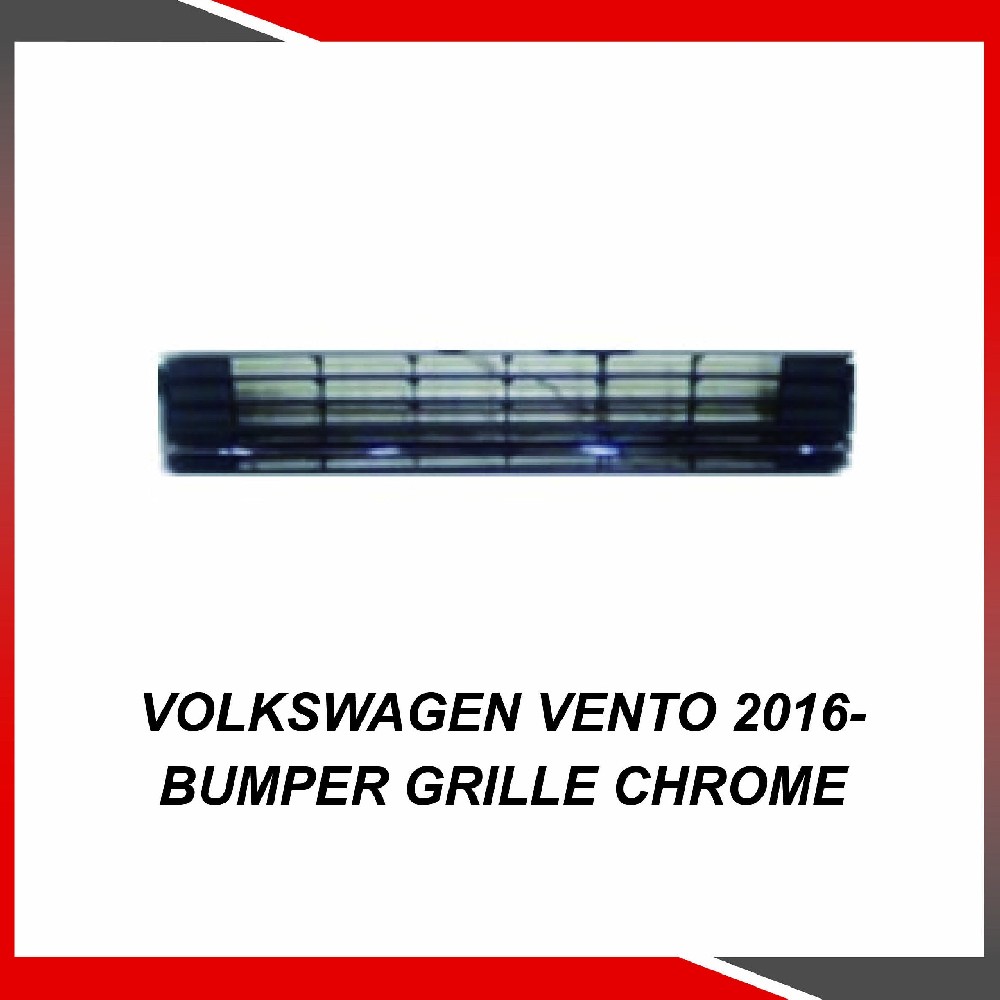 Wolkswagen Vento 2016- Bumper grille chrome