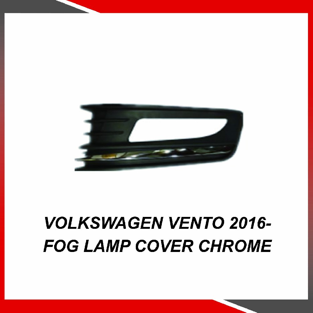 Wolkswagen Vento 2016- Fog lamp cover chrome