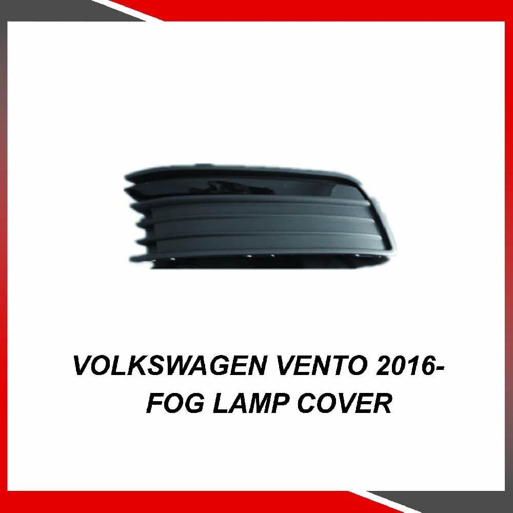 Wolkswagen Vento 2016- Fog lamp cover w/o hole black