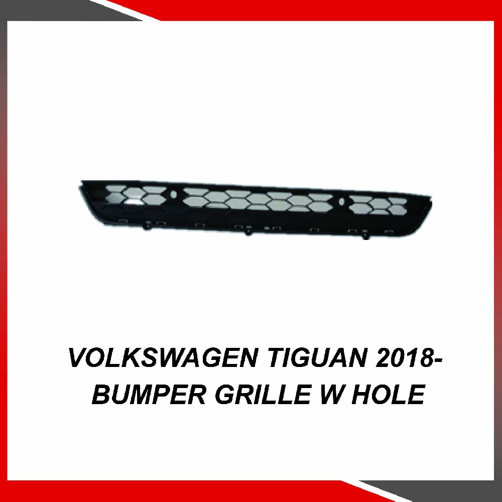 Wolkswagen Tiguan 2018- Bumper grille w hole