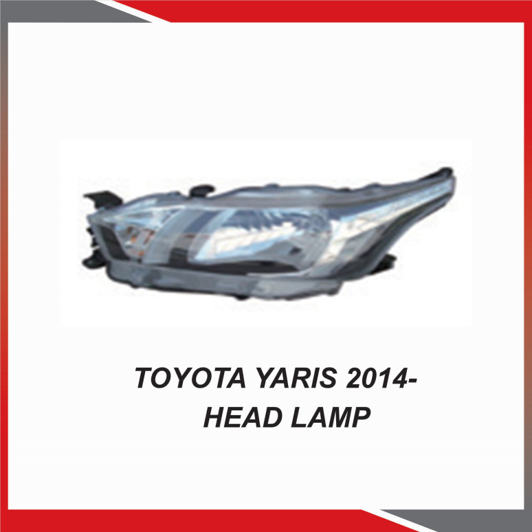 Toyota Yaris Hatch-back 2014- Head lamp