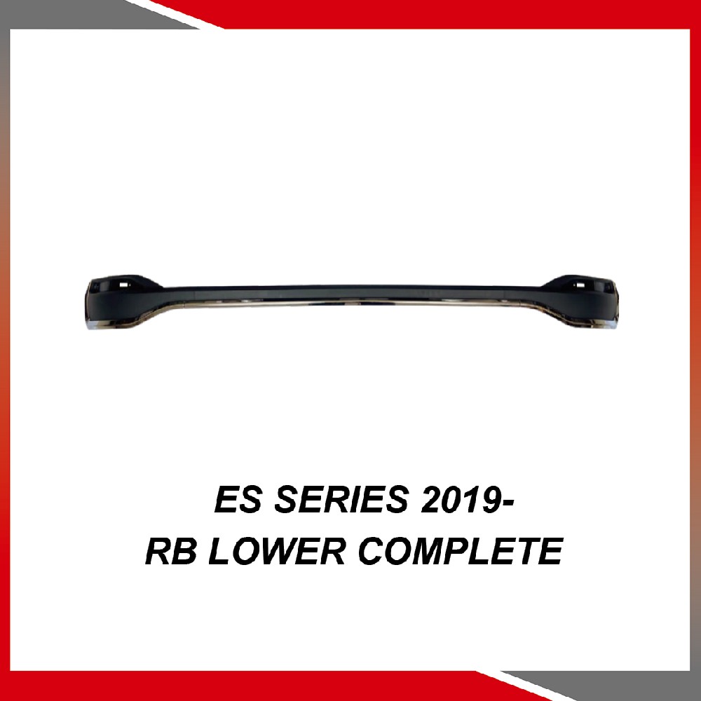 ES Series 2019- Rear bumper lower complete