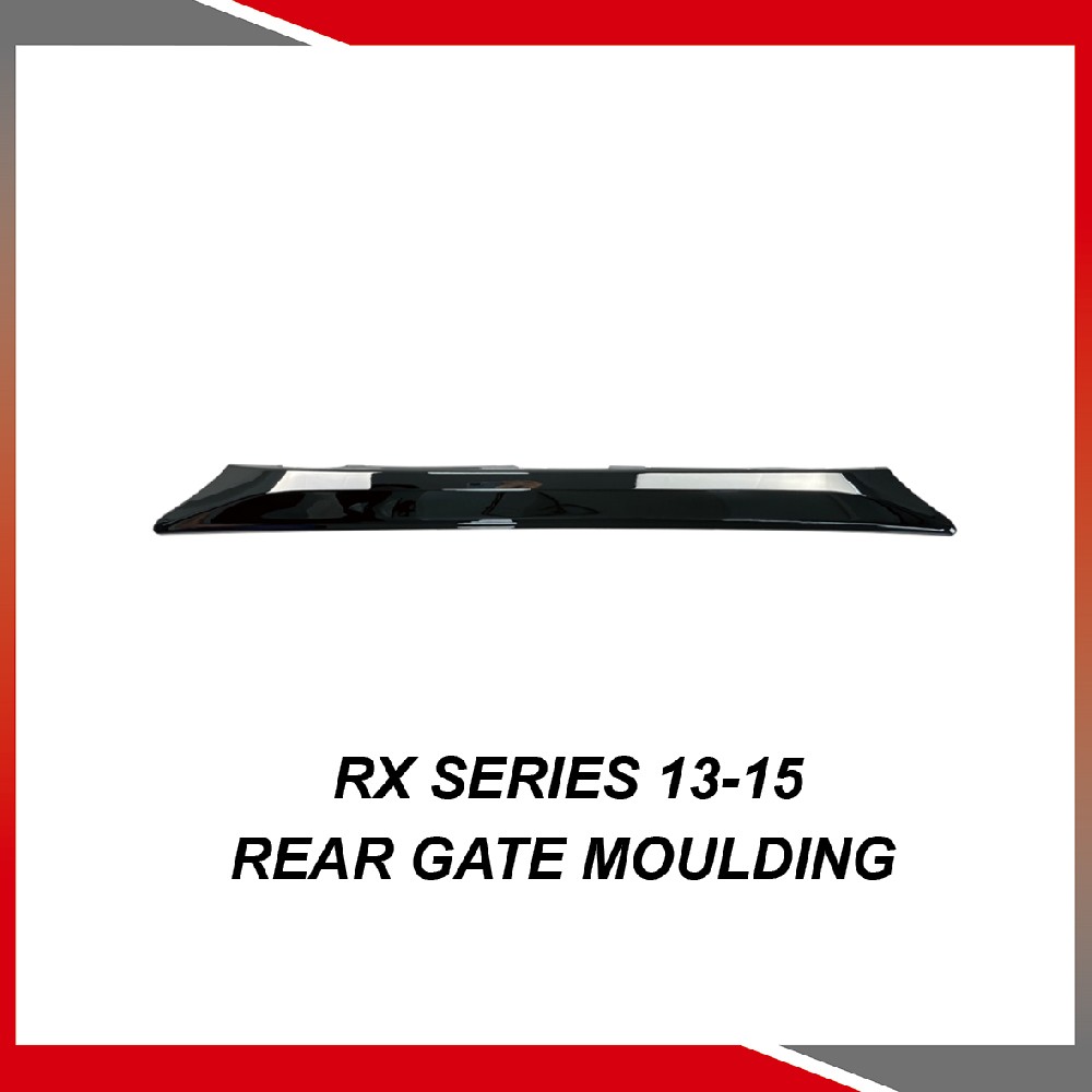 RX Series 13-15 Rear gate moulding