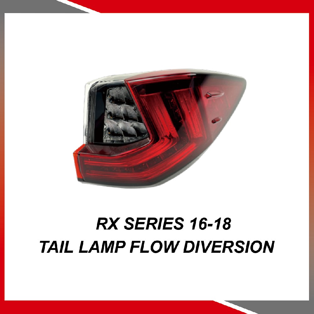 RX Series 16-18 Tail lamp flow diversion