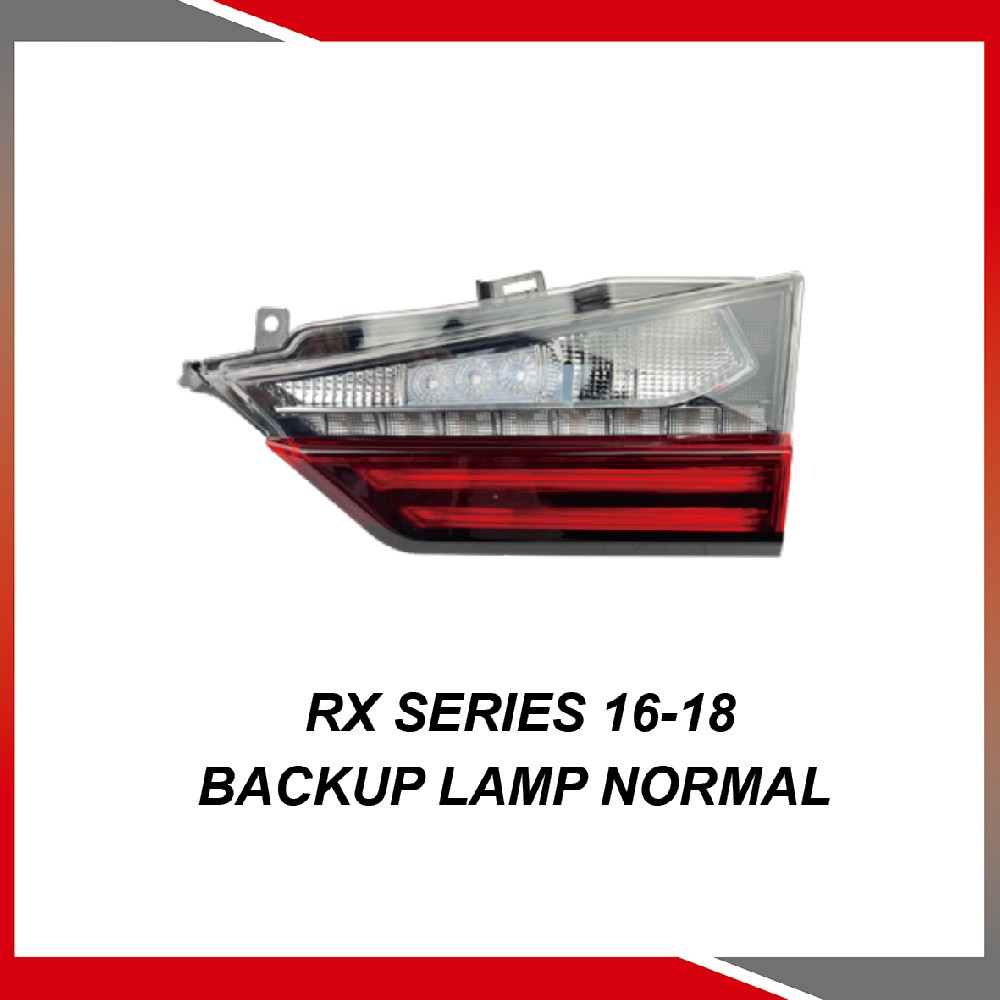 RX Series 16-18 Backup lamp normal
