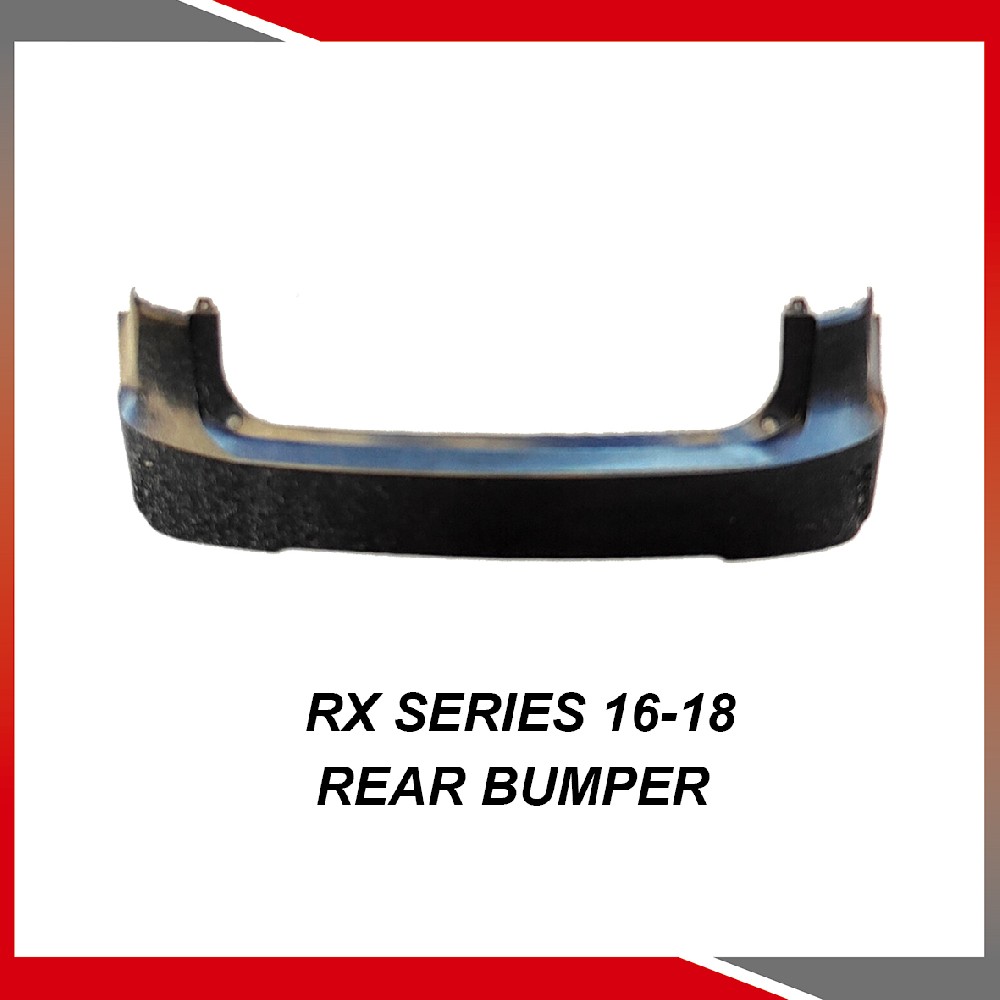 RX Series 16-18 Rear bumper