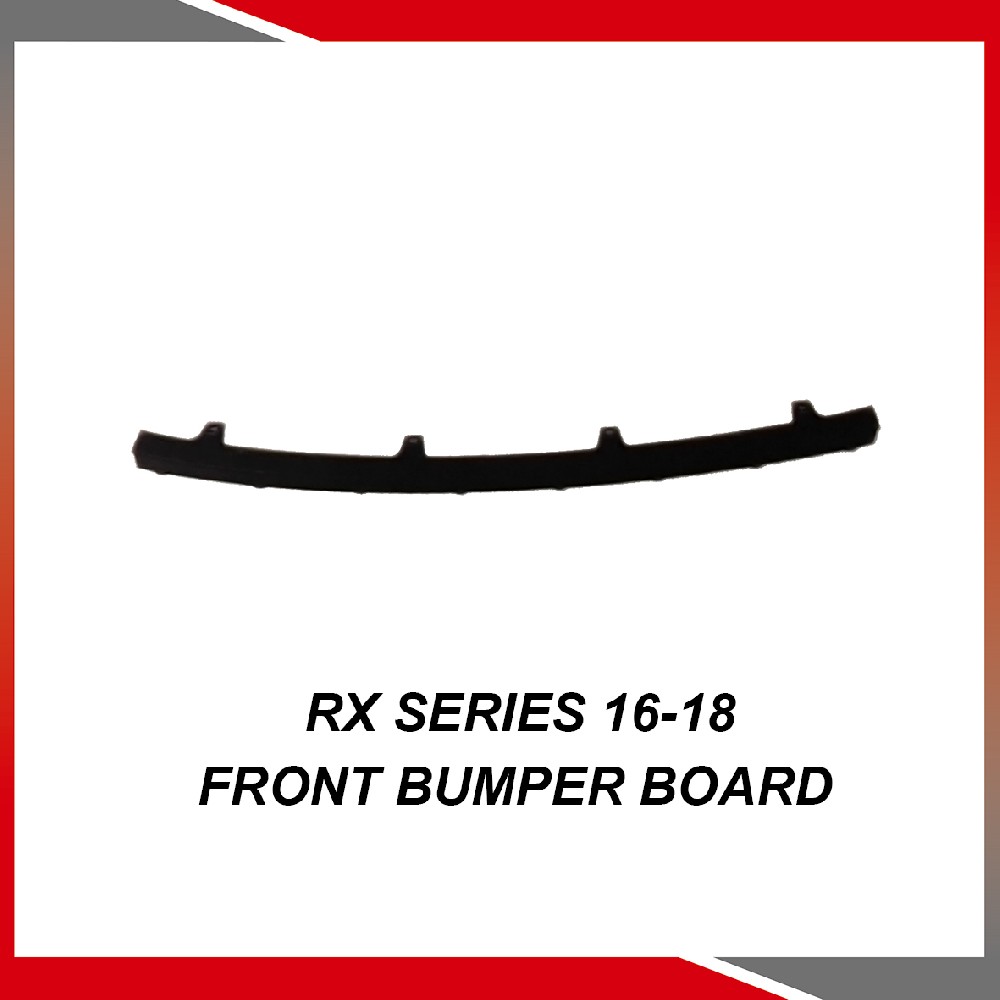 RX Series 16-18 Front bumper board