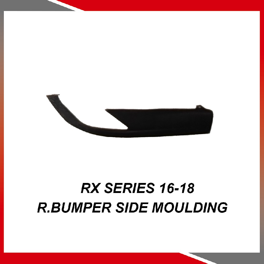 RX Series 16-18 R.Bumper side moulding