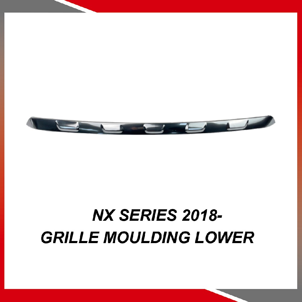 NX Series 2018- Grille moulding lower