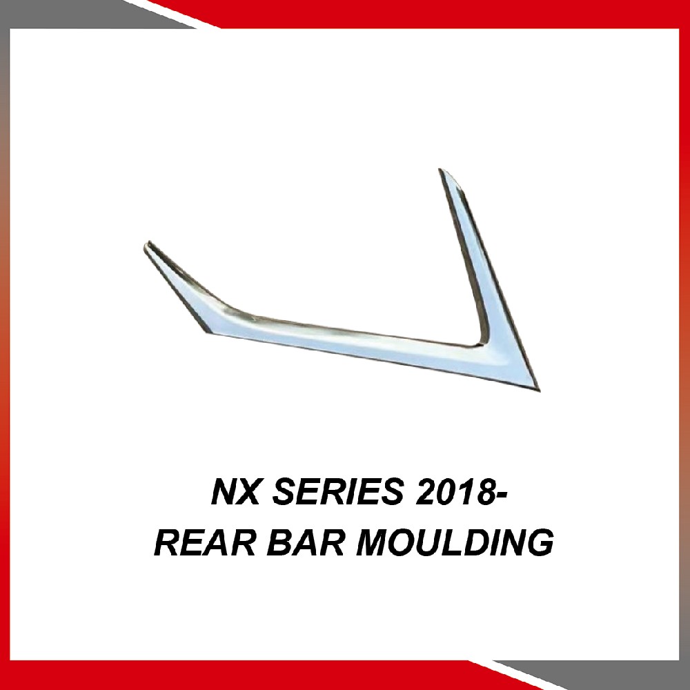 NX Series 2018- Rear bar moulding