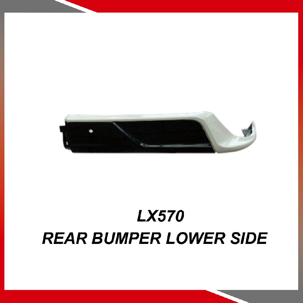 LX 570 Rear bumper lower side