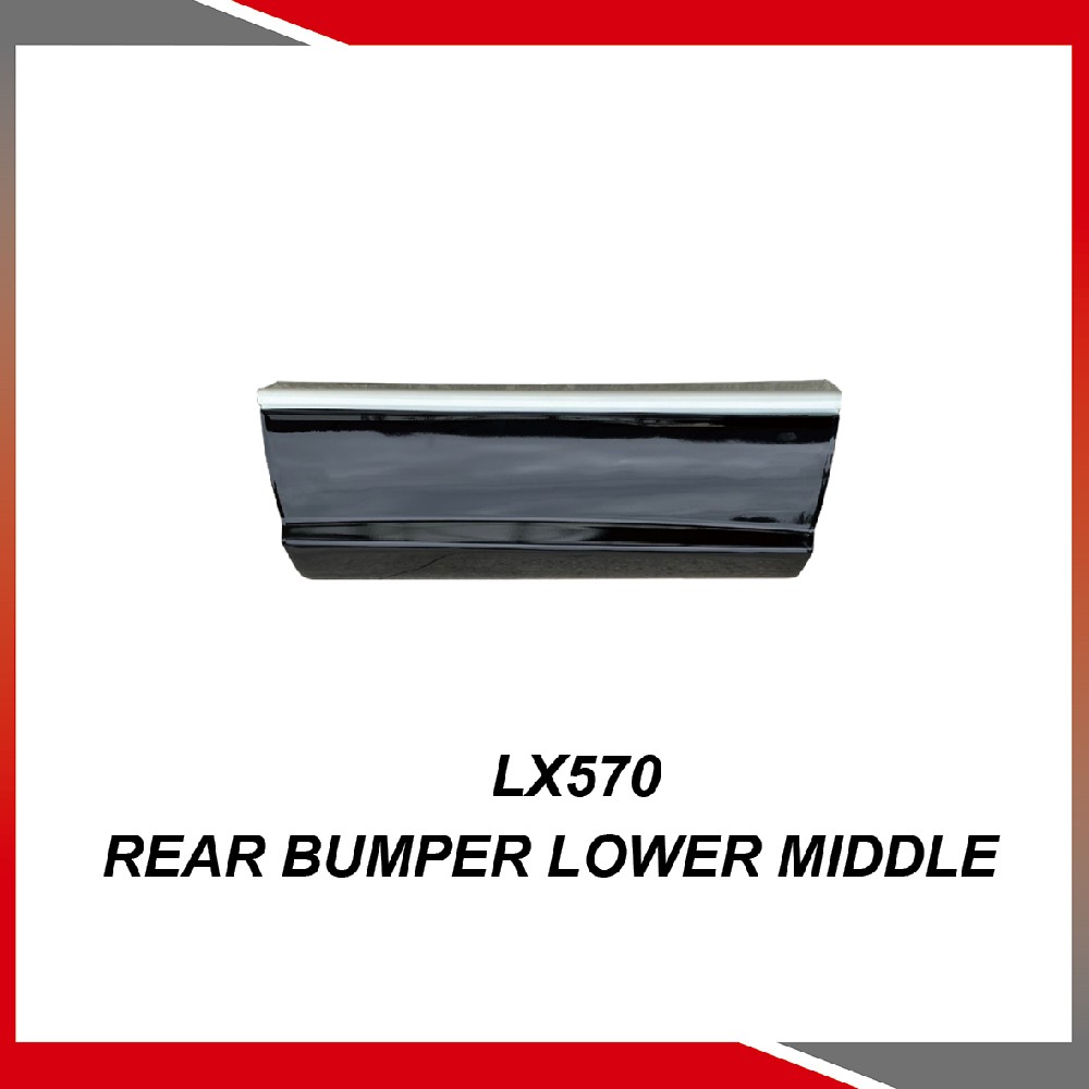 LX 570 Rear bumper lower midddle