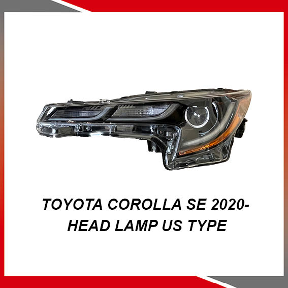 Toyota Corolla SE 2020- Head lamp US type